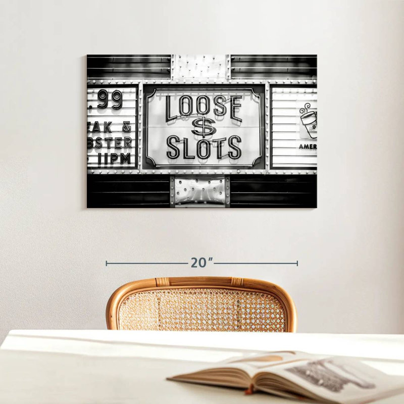 Senne Loose Dollar Slots, 16" H x 24" W