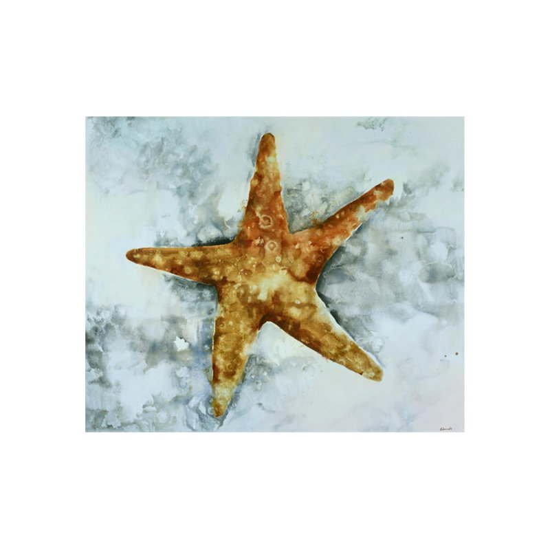 Starfish Print, Outdoor, 24" H x 29" W x 1.5" D