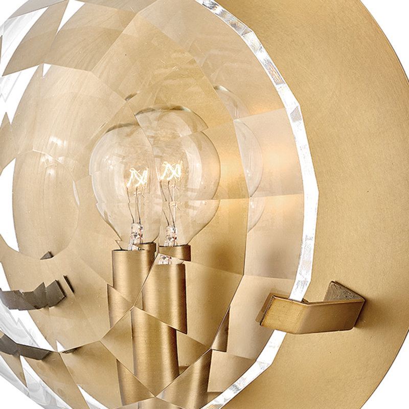 Nala 1 - Light Flush Mounted Sconce, Bronze
