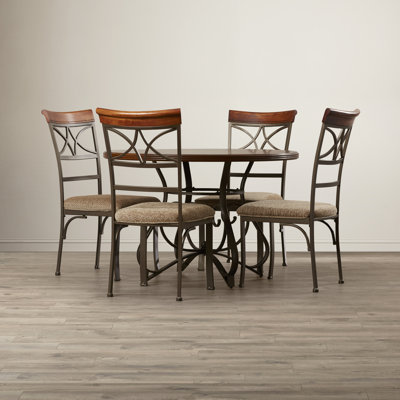 Ensemble de table ronde 5 pièces Ellefson