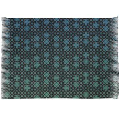 Tapis noir/vert à treillis dégradé Mcguigan