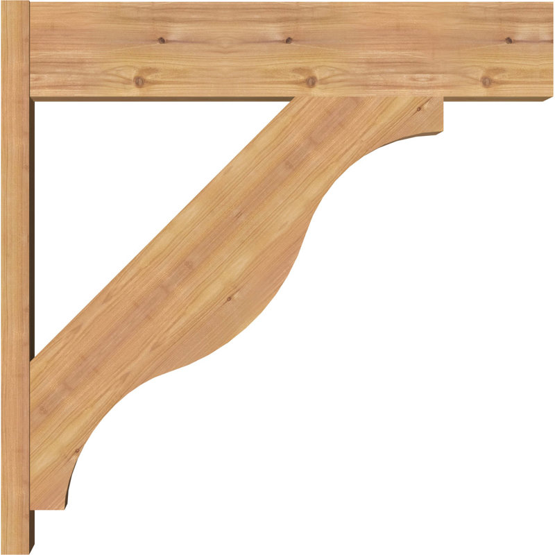Jeu de blocs Funston, P 32 po x H 32 po, 7 1/2" W Western Red Cedar (Smooth)