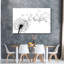 Pissenlit volant sur toile-165532117
