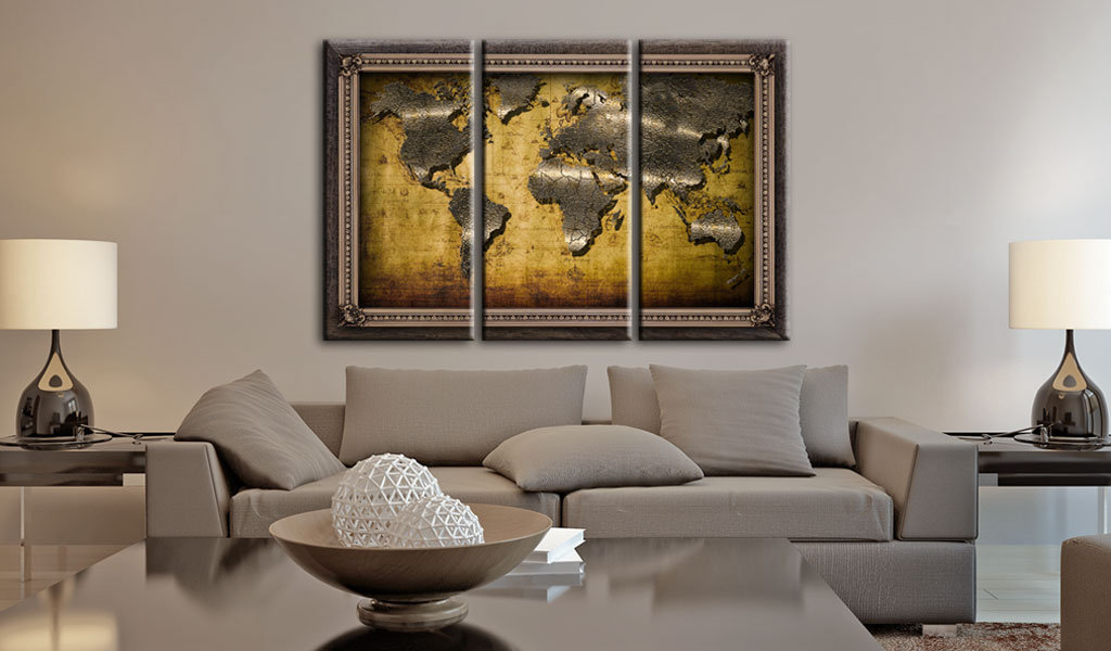 Leinwandbild The World in a Frame