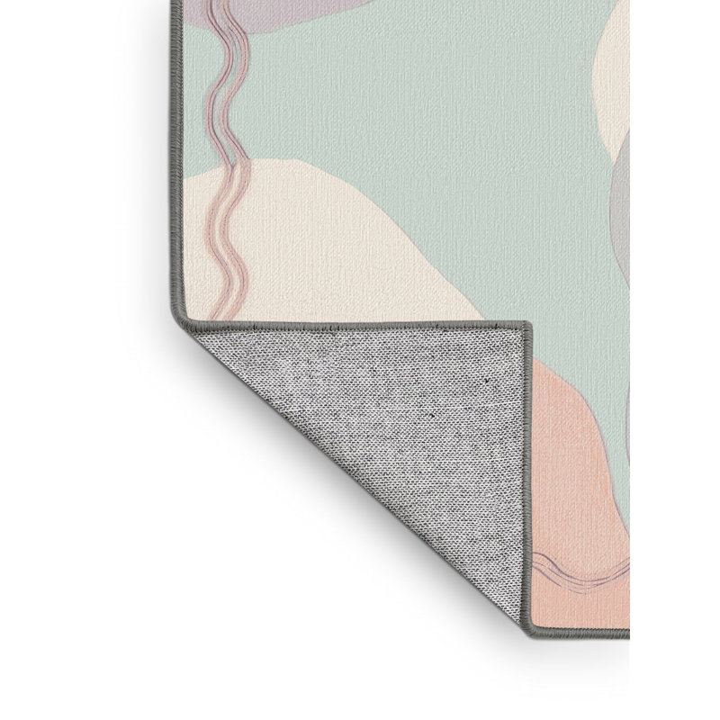 Tapis pastel, Rond 8 pi