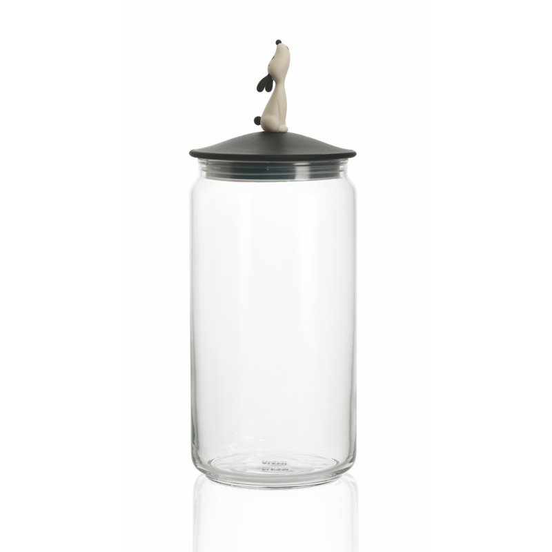 LulàJar Jar for Dog Food, Black