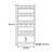 Multi-layer minimalist bookcase-1492210164