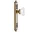 Grandeur Windsor Plate Privacy with Fontainebleau Crystal Door Knob-937491368-933533077