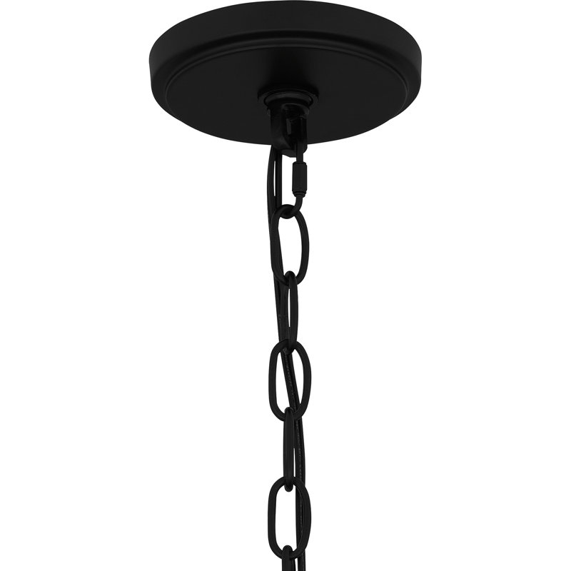 Luminaire suspendu noir mat 3 lumières Betties