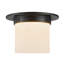 Plafonnier encastré noir minéral 8 po-124959430-124959429