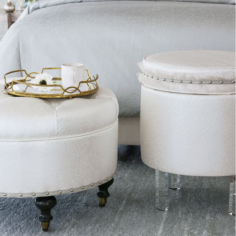 Danae Round Ottoman