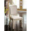 Chaise d'appoint style transitionnel 2 pièces