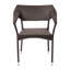 Chaises de salle à manger de patio en osier PE rotin de qualité commerciale Fronniah-87685189