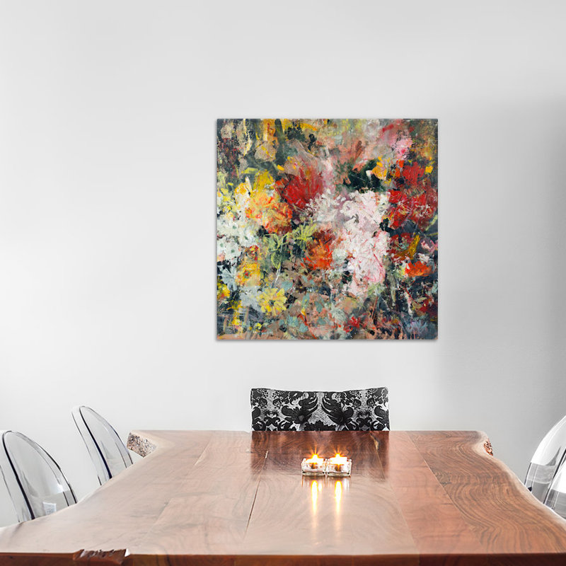 «Love Vigil», reproduction d'art sur toile tendue, H 12 po x l 12 po x P 1,5 po, Toile tendue, Pas de tapis