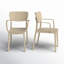 Chaise d'appoint empilable pour patio Farrah-977336504