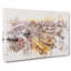 Calle Gran Via in Madrid Spain - Wrapped Canvas Graphic Art Print-56665643