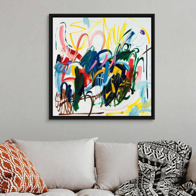 "Traffic Jam II" par Sydney Edmunds-impression d’art graphique sur toile
