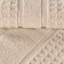 Hisela Zero Twist Cotton Solid Waffle Honeycomb Plush Soft Absorbent Medium Weight Assorted Towel Set-1205453334-1148243500