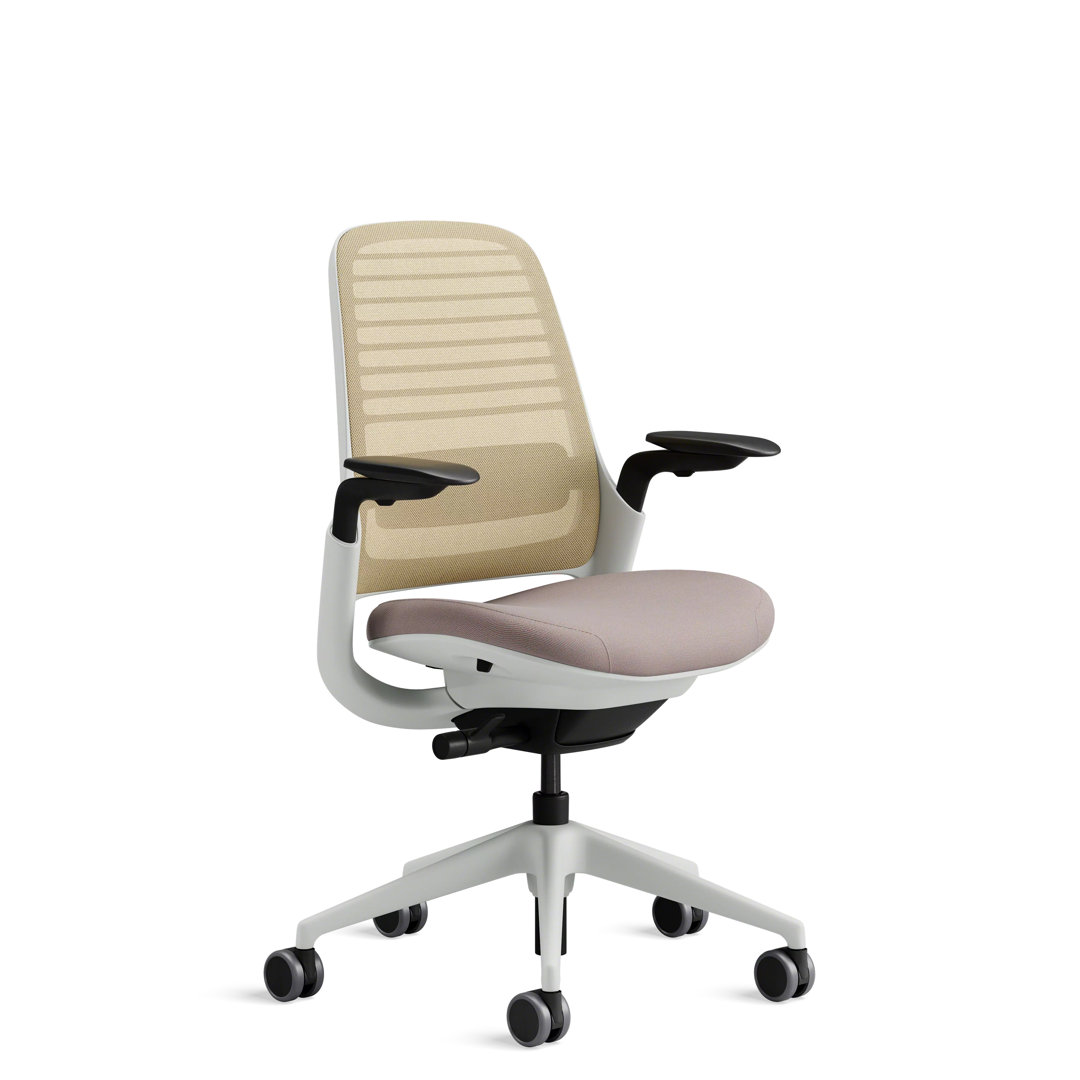 Series 1 Ergonomischer Bürostuhl mit LiveBack Lumbalstütze und 4D-Armlehnen