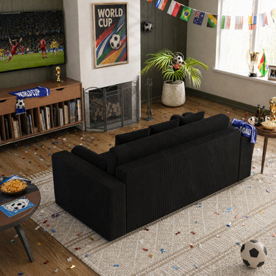 Boneless Convertible Sleeper Sofa, No Assembly, For Apartment, Living Room