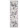 Mackensy Abstract Ivory Power-Loom Area Rug