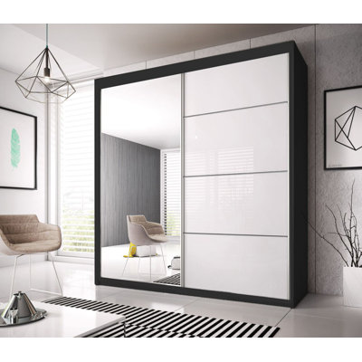 Gulledge 2 Door Manufactured Wood Wardrobe