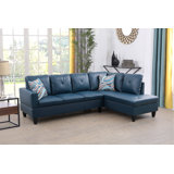 Tamez 2 - Piece Faux Leather Sectional