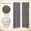 Costway Window Shutter Set Of 2 Reclaimed Wall Decor With Antiqued Surface-99172398