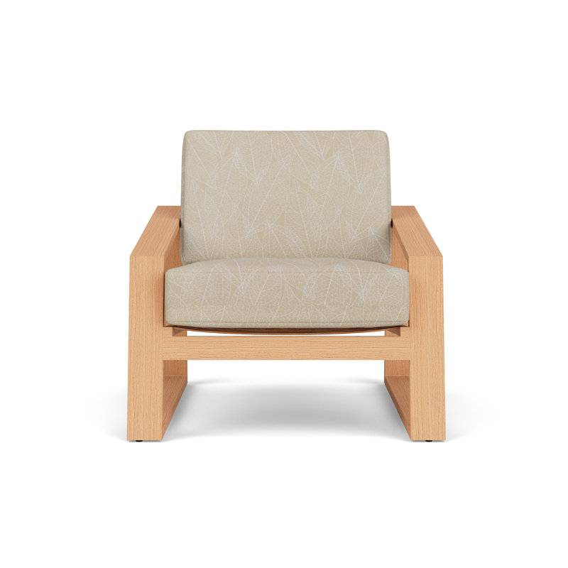 Pursuit Outdoor Lounge Chair, Laurel Ecru