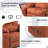 Vayun 40.94"W Chenille 4 Motors Liftable Recliner, Adjustable Headrest-1693531998