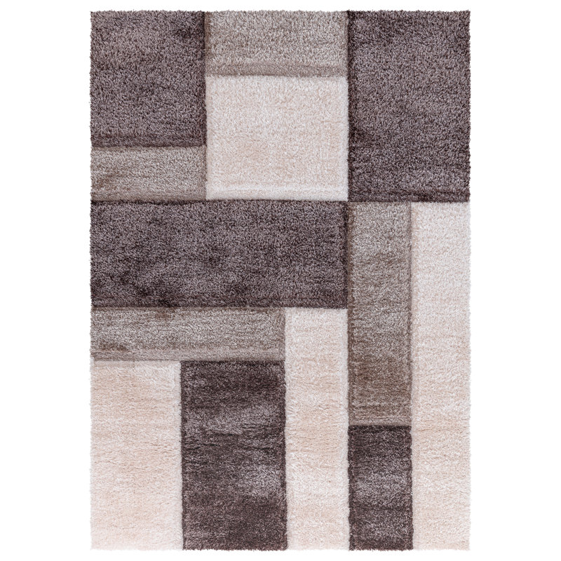 Dayva Geometric Indoor / Outdoor Area Rug, Rectangle 160 x 230 cm