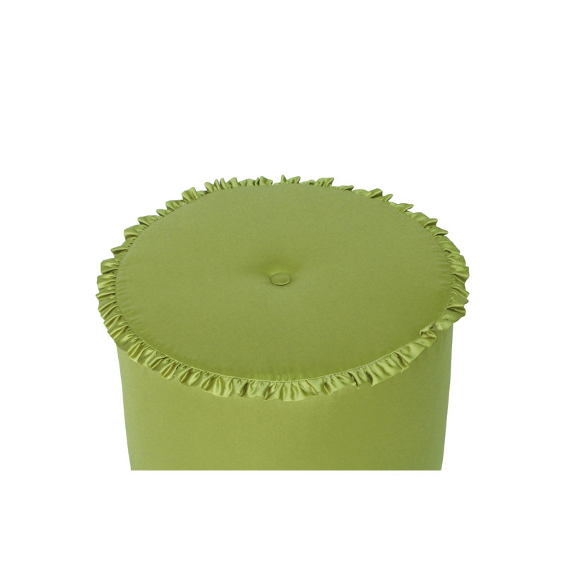 Manufactured Wood Accent Stool, Green