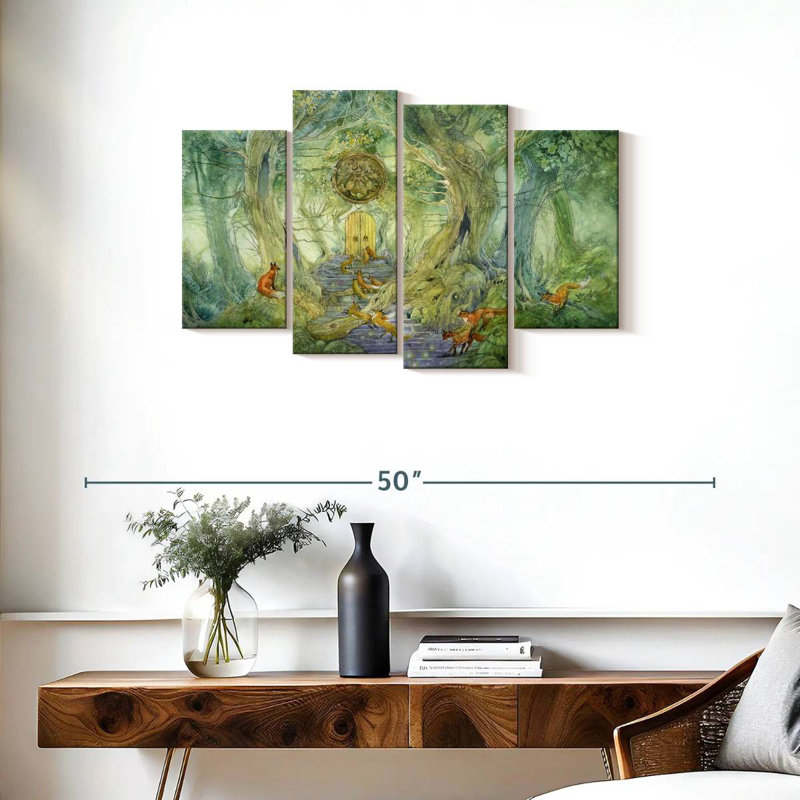 Kelan Green Gate, 22" H x 36" W