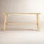 Console en bois massif de 66 po McGreghor