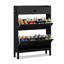 Armoire à chaussures moderne avec 2 tiroirs tournants - tablettes réglables et grand rangement caché - organisateur de vestibule autoportant, noir-754543498