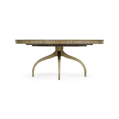 Buckingham Walnut Round Solid Wood Dining Table