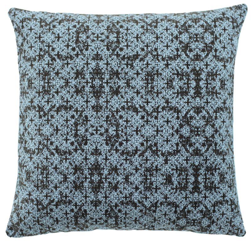 Holzer Geometric Square Cushion Cover, Brown