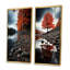 «Canada Autumn Tranquility», 2 pièces sur toile-790537906-790537907
