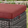Carolina 5-Person Square Outdoor Conversation Set With 3-Seat Sofa And Coffee Table