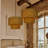 Aleeya - Light Brown Drum Pendant-1685932258