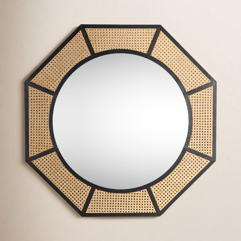 Gemi Cane Mirror, Black