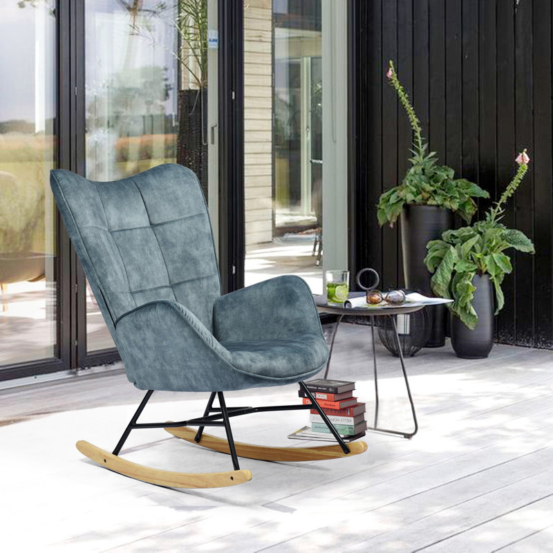 Rocking Chair, Blue