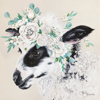 " Grace The Lamb " by Hollihocks Art