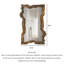 Miroir pleine grandeur de style Wabi-Sabi-332535690