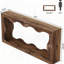 Console Farmhouse avec design ondulé