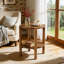 Solid Wood End Table