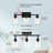 23.6'' 3 -Light Fixed Track Track Kit with Dimmable and Adjustable Head