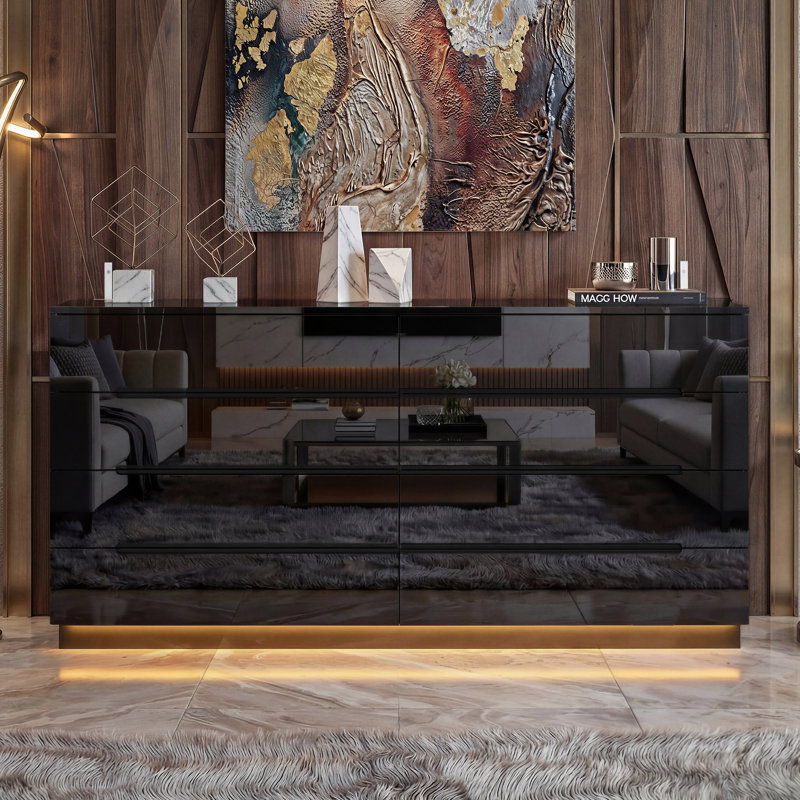 8 drawer dresser black Belmont Dresser, by Four Hands – High Fashion Home With clean lines and a timeless silhouette Homfa Tall Dresser for Bedroom,