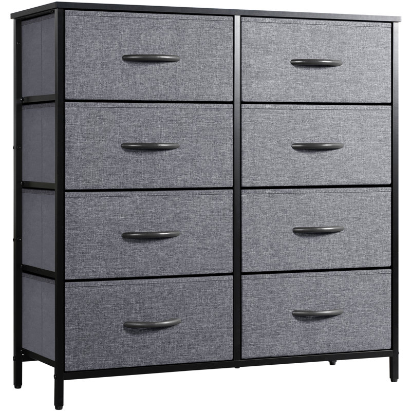 Commode double 8 tiroirs l 31,5 po