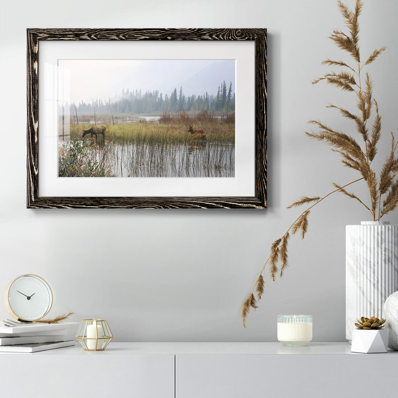 " Out With The Twins ", 28" H x 42" W x 1.5" D, Black